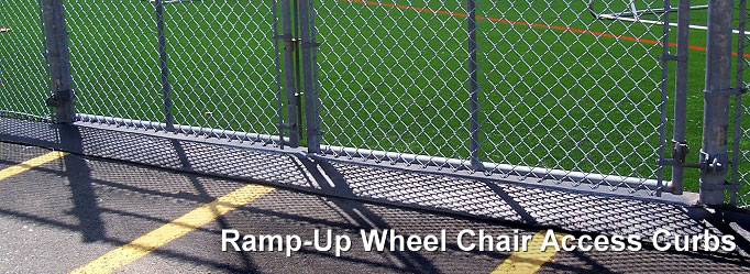 Ramp-Up Wheel Chair Access Curbs
